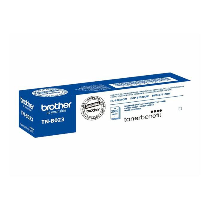 35370-3 Toner BROTHER TN-B023 (HL-B2080/MFC-B7715) black 2000 str.