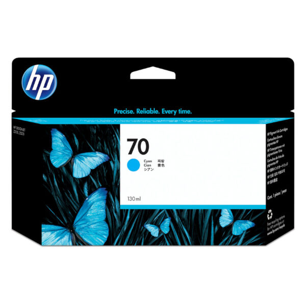 Tinta HP C9452A (DJ Z2100/Z3100) No.70 cyan (130 ml)