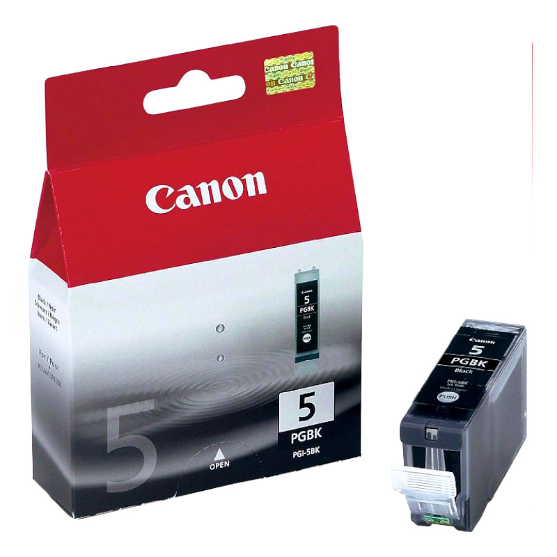 Tinta CANON PGI-5BK (iP4200/4300/4500/iX5000) black