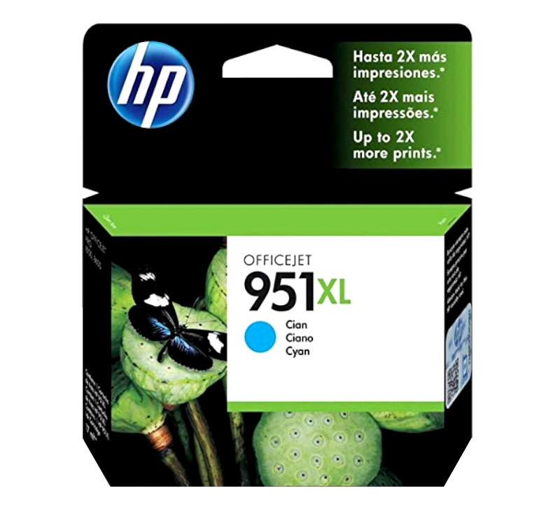 Tinta HP CN046AE (Pro 8100/8600) No. 951XL cyan 1500 str.
