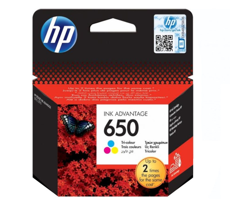 Tinta HP CZ102AE (DJ 2515/2545/3515) No. 650 3-color 200 str.