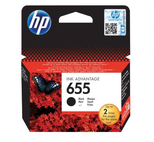 Tinta HP CZ109AE( DJ 3525, 4625) No. 655 black 550 str.
