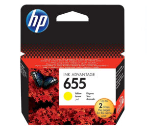 Tinta HP CZ112AE ( DJ 3525,4625) No. 655  yellow 600 str.