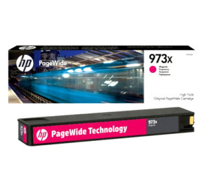 Tinta HP F6T82AE (PWP 452/477) No. 973X magenta 7000 str.