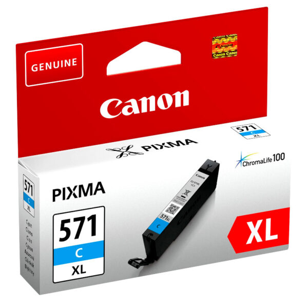 Tinta CANON CLI-571C XL (5750/5700) cyan