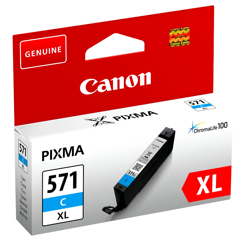 Tinta CANON CLI-571C XL (5750/5700) cyan