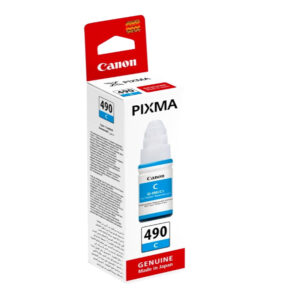 Tinta CANON GI-490C (Pixma G1411/G2411/G3411/G4411) cyan