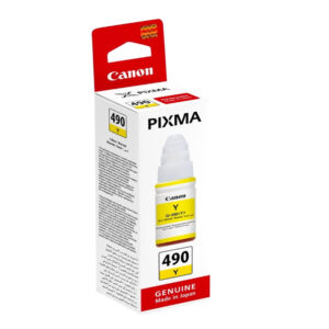 Tinta CANON GI-490Y (Pixma G1411/G2411/G3411/G4411) yellow