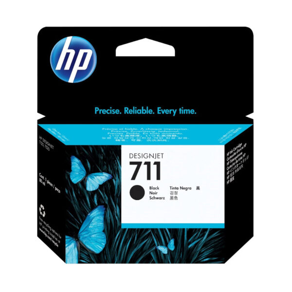 Tinta HP CZ133A (DJ T120) No. 711 black 80 ml