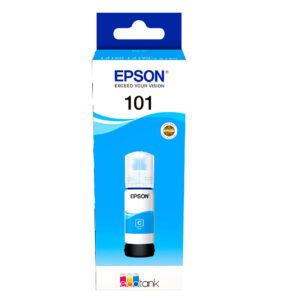 Tinta EPSON C13T03V24A Eco tank 101 cyan 6000 str.