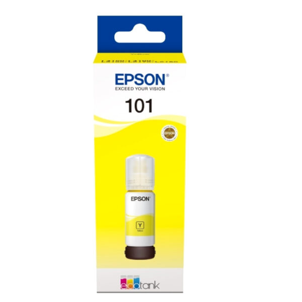 Tinta EPSON C13T03V44A Eco tank 101 yellow 6000 str.