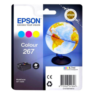 Tinta EPSON C13T26704010 (WF-100W) color