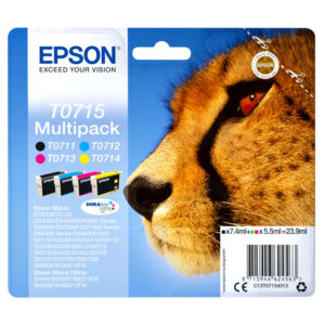 Tinta EPSON C13T071540 (D78/DX4050/5050/6050) multipack