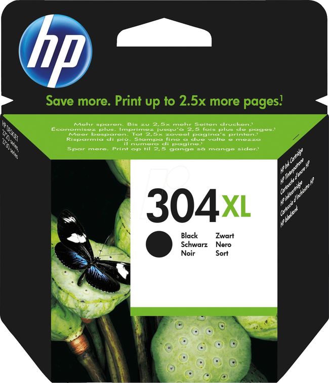 Tinta HP N9K08AE (2620,2630) No.304XL black 300 str.
