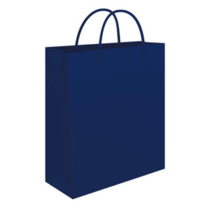 50169 Vrećica za poklone sjajna plastificirana 240x390x90 mm plava