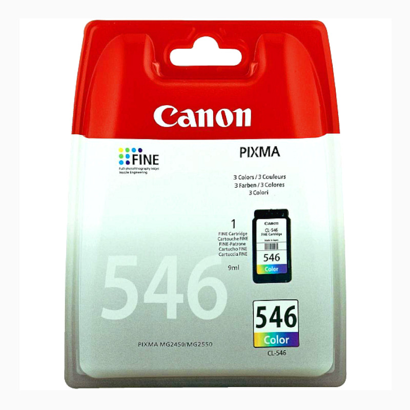 Tinta CANON CL-546 (Pixma MG2550S/ TR4550/TS205/TS305/TS3350) color
