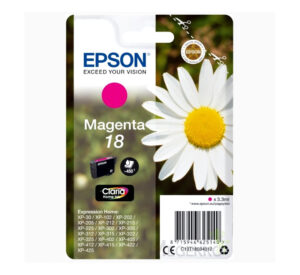 Tinta EPSON C13T18034012/T1803 (XP-225)  magenta