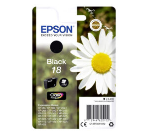 Tinta EPSON C13T18014012/T1801 (XP-225) black