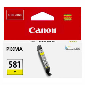 Tinta CANON CLI-581Y  (Pixma TR7550/TR8550/TS6351) yellow