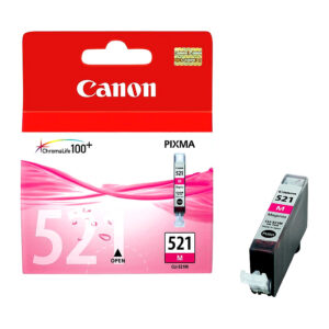 Tinta CANON CLI-521M (iP3600/4600/MP540) magenta