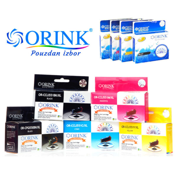32739 Tinta zamjenska za CANON CL-541XL ORINK OR-CCCL541XL tricolor