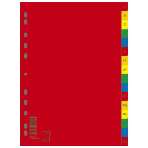 25067 Pregrade PVC A-Z A4 DONAU 7726095PL-99 razne boje 16/1