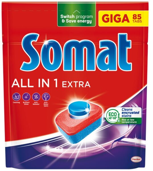 55340 Kuhinja-tablete za perilicu suđa SOMAT all in one 85/1