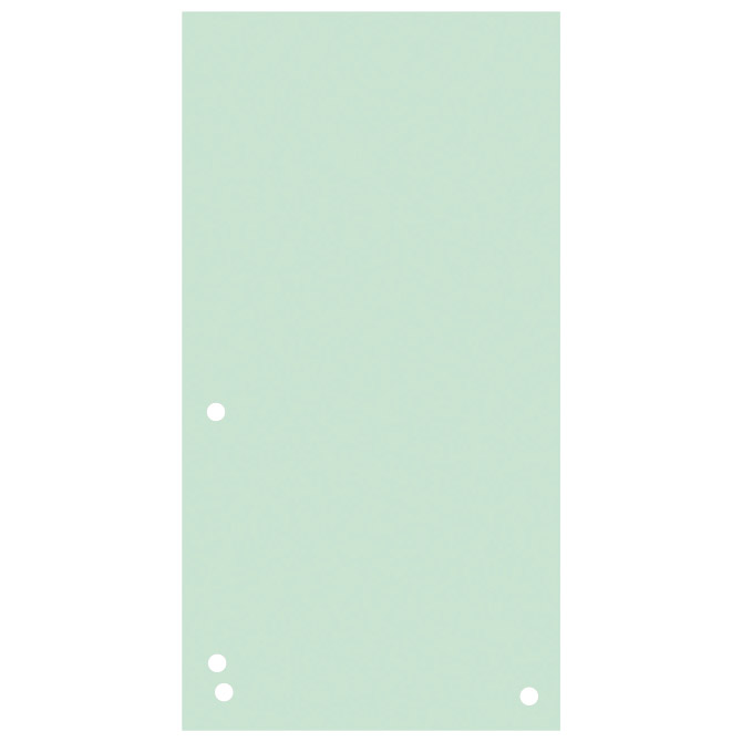 25407 Pregrade kartonske trake 23,5x10,5cm DONAU 8620100-06PL zelene 100/1