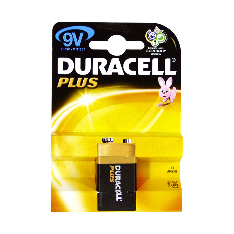 35330 Baterija alkalna  9V   6LR61 DURACELL Basic MN1604 1/1