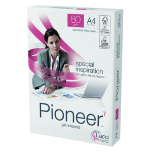 10001 Papir fotokopirni PIONEER A4  80 g/m2 500l