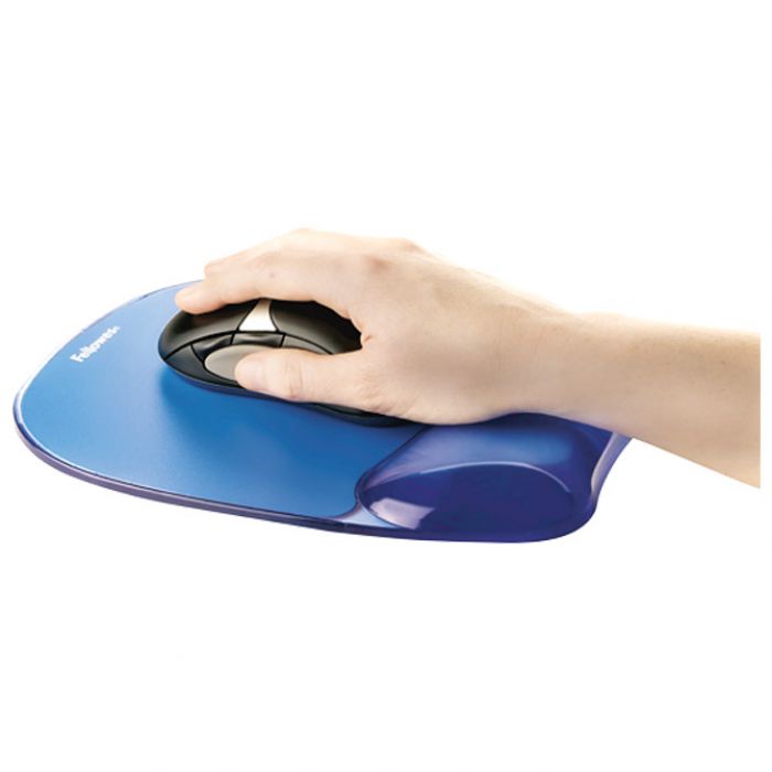10537 Podloga za miša ergonomska gel FELLOWES 9114120 plava