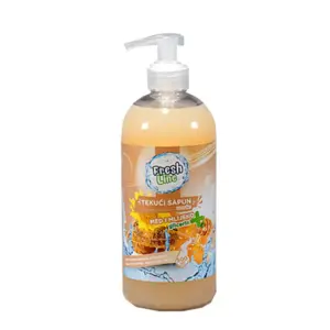 55160 Toalet-sapun tekući s pumpicom   500 ml FRESH LINE med i mlijeko