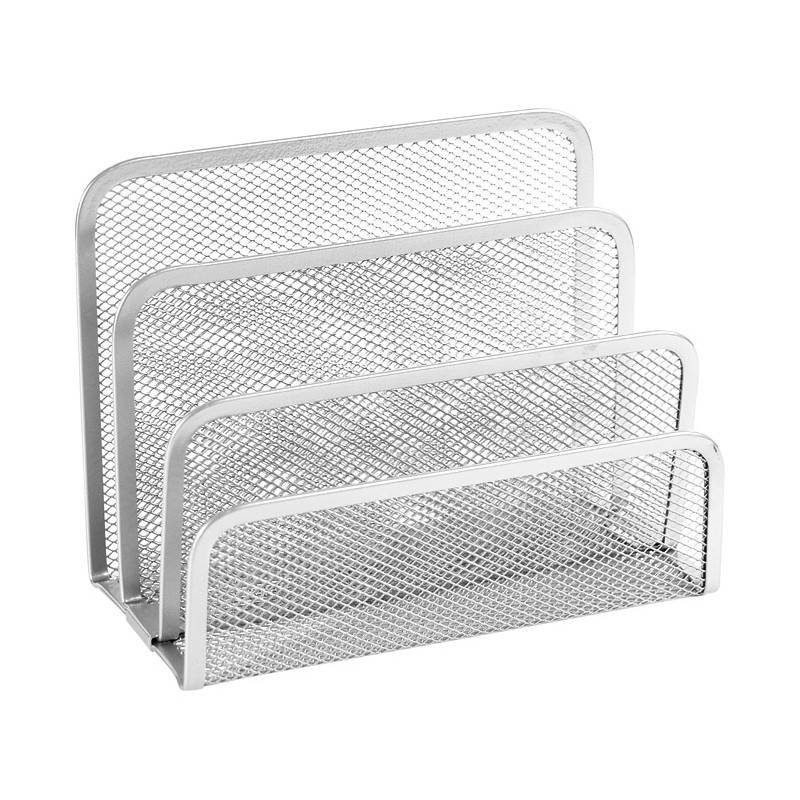 Stalak za pisma žičani FORNAX srebrni