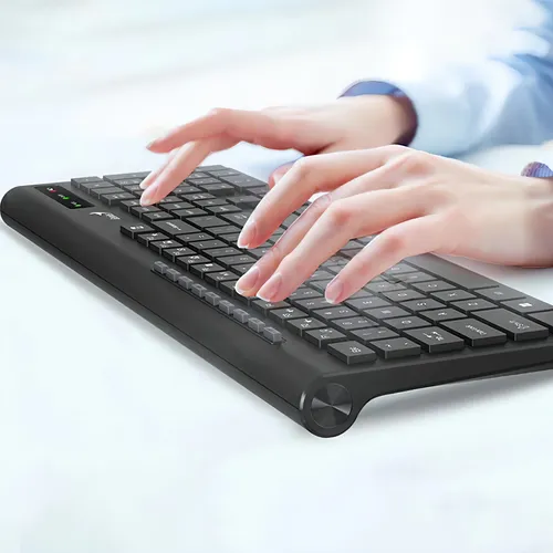 35077 Tipkovnica bežična GENIUS Slimstar 7230 crna