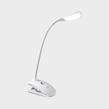 50029 Lampa stolna LED Clip Avide, bijela s kvačicom
