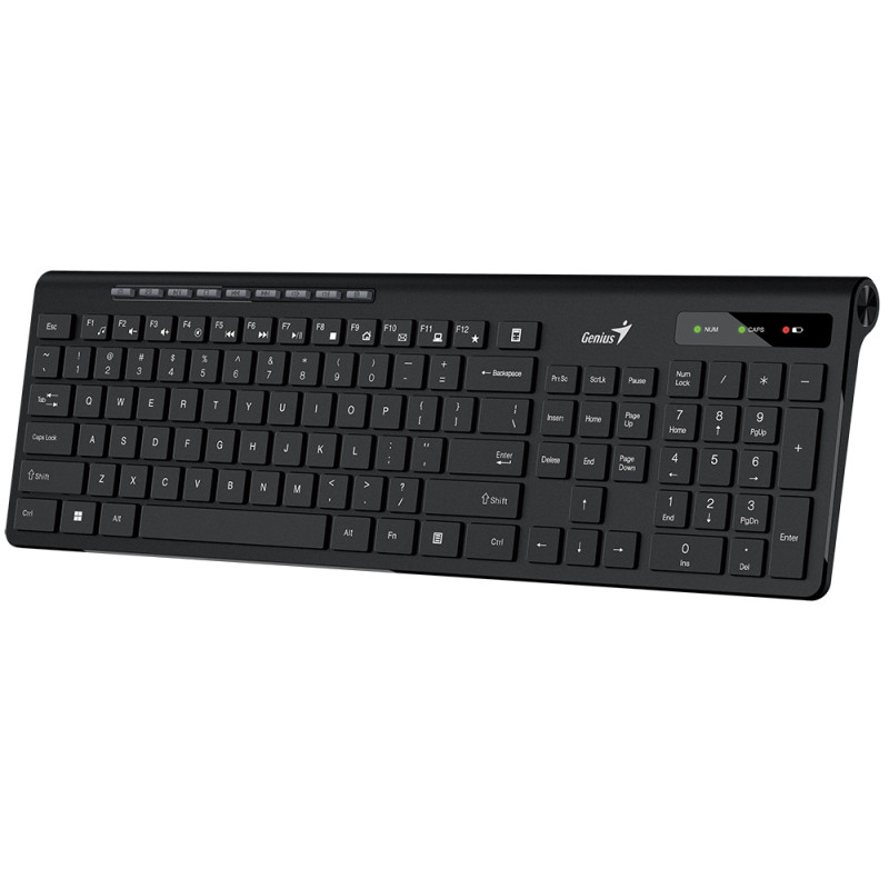 35077 Tipkovnica bežična GENIUS Slimstar 7230 crna