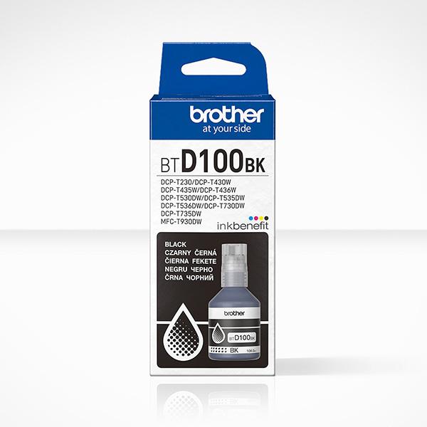 31919-1 Tinta BROTHER BTD100BK crna 7500 stranica