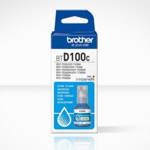 31919-2 Tinta BROTHER BTD100C cyan 5.000 str