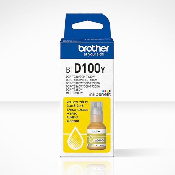 31919-4 Tinta BROTHER BTD100Y yellow 5.000 stranica