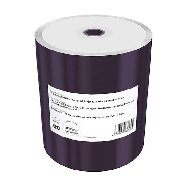 31285-1 DVD-R MEDIARANGE PRINTABLE 4,7GB 16x  spindle 100/1
