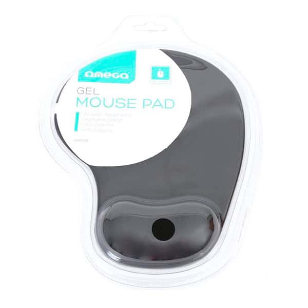 10536 Podloga za miša ergonomska gel s odmaračem za ruku OMEGA