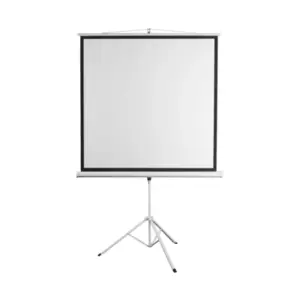A-40148-1 Projekcijsko platno S-BOX 200×200mm na stalku ručno