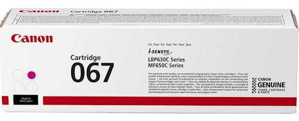 24558-3 Toner CANON CRG-067 M 1.250 str. magenta