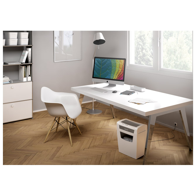 A-45155-15 Uništavač dokumenata 10L LEITZ 80090100 IQ Home bijelo/sivi