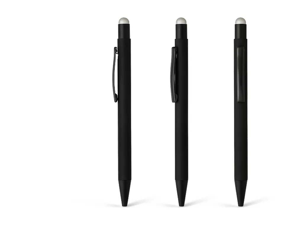 60136 Kemijska olovka za tisak TITANIUM BLACK 11.066.80 srebrna 50/1