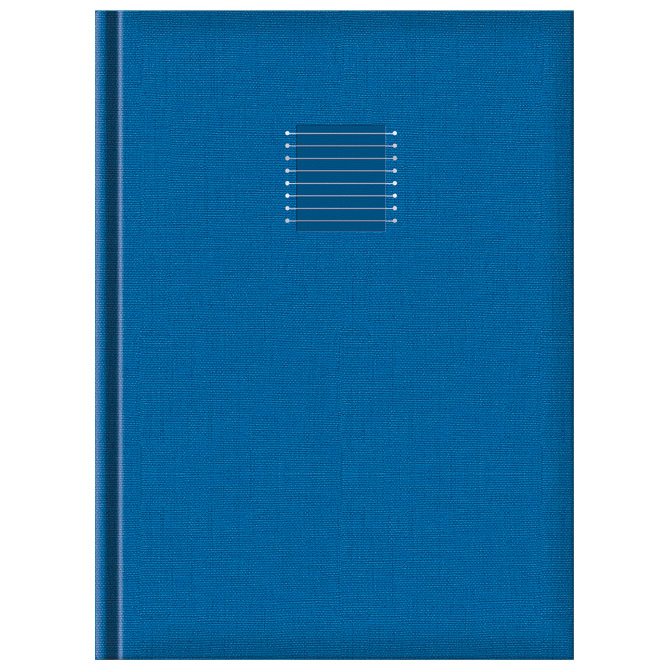 60379-2 Rokovnik A4 Colere new E51 cyan plavi