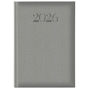 60379-5 Rokovnik B5 dnevni (dan-stranica) Biella D30 sivi