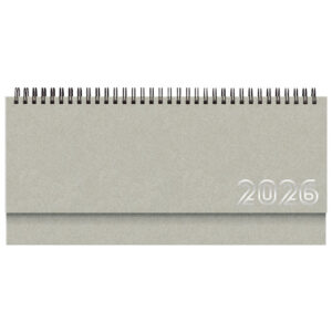 38102 Planer stolni tjedni 2026. spirala srebrni