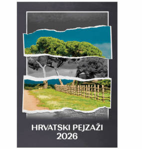 37877 Kalendar zidni - HRVATSKI PEJZAŽI 2025, 13L spirala