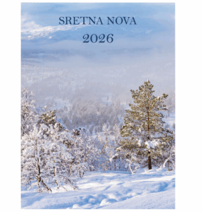 37879 Kalendar stolni - uložak standardne rupe - razmak od 7cm TJEDNI 2026